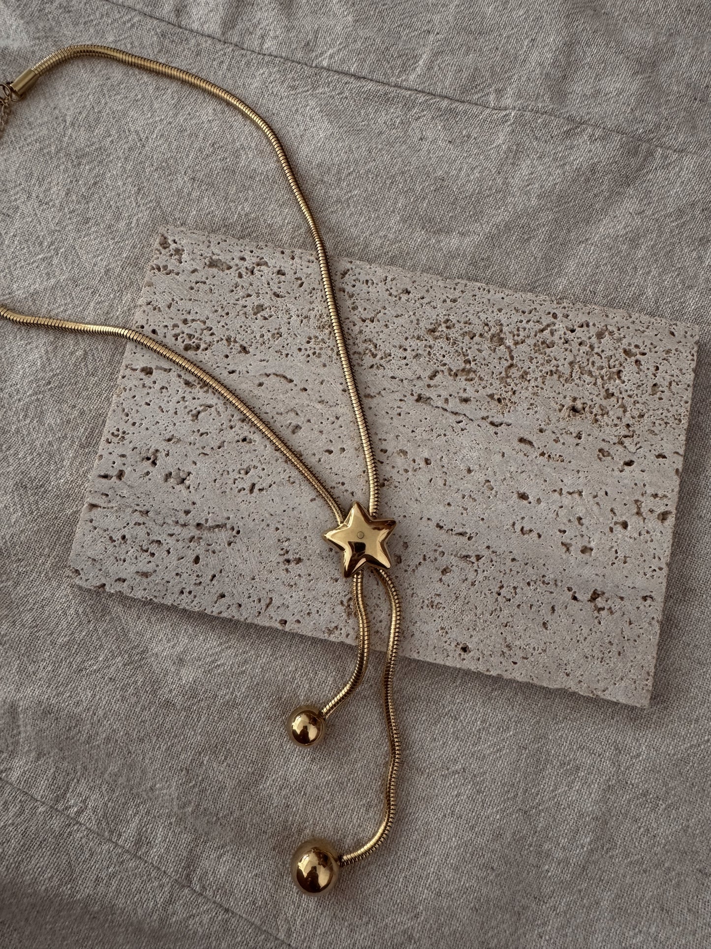 little star necklace