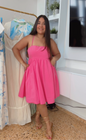 pink dress